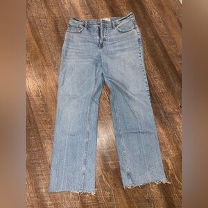Abercrombie & Fitch curve love the baggy low rise jean